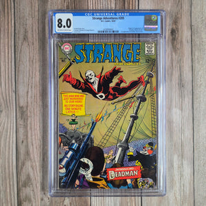 Strange Adventures #205 CGC 8.0 1st appearance and origin of Deadman, a ghost with the ability to possess the living (cert 9004)