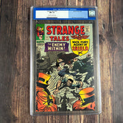 Bry's Comics Strange Tales #147 CGC 9.2 (old case) 1st cameo appearance of Kaluu, eyes only