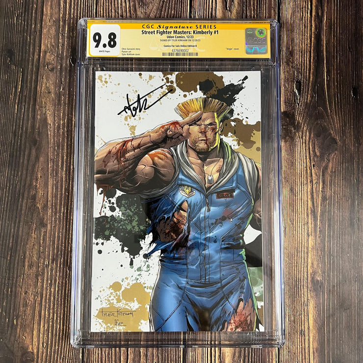 Bry's Comics Street Fighter Masters: Kimberly #1 CGC 9.8 Signed by Tyler Kirkham!