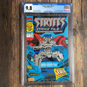 Bry's Comics Stryfe's Strike File #1 CGC 9.8 Silver Metallic Ink Logo