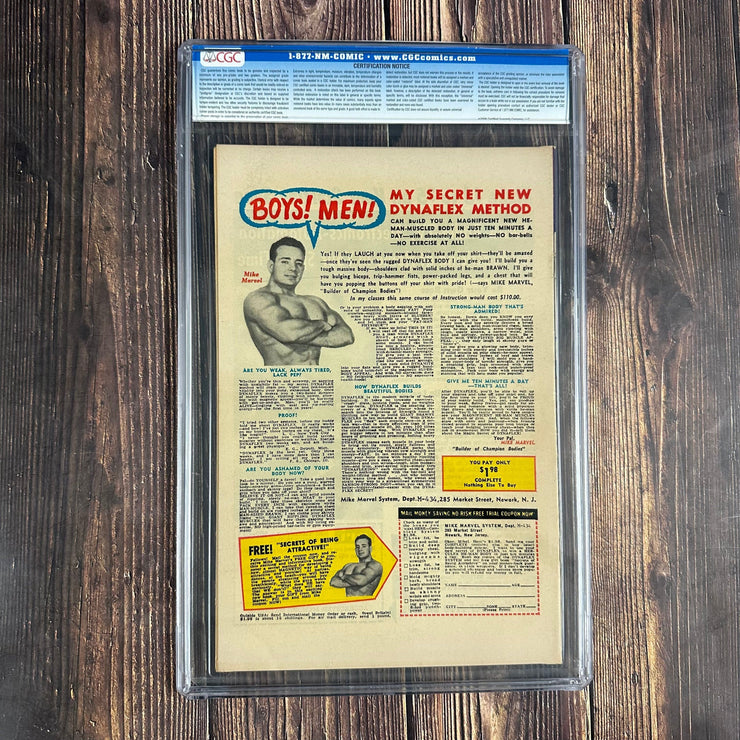 Bry's Comics Tales of Suspense #64 CGC 9.0 Cover Art by Jack Kirby, 3rd appearance of Hawkeye