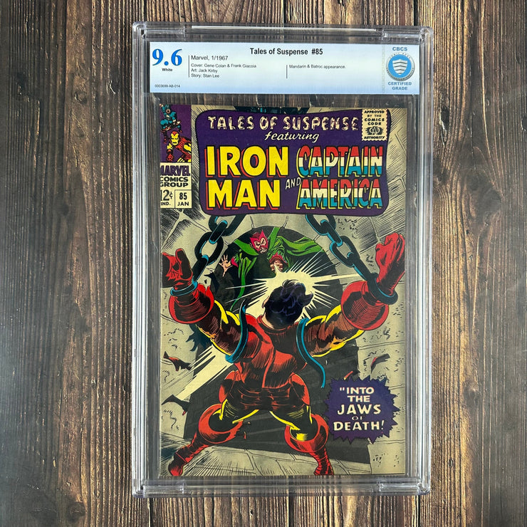 Bry's Comics Tales of Suspense #85 CBCS 9.6 WP Gene Colan Cover Jack Kirby Art