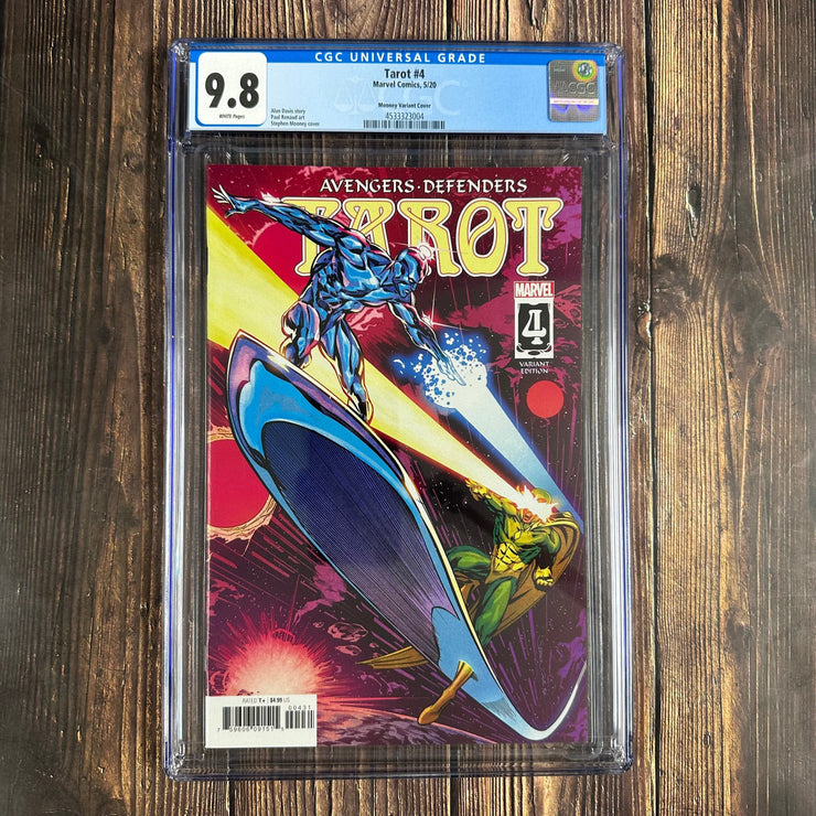 Bry's Comics Tarot #4 CGC 9.8 WP 1:50 Variant Cover by Stephen Mooney