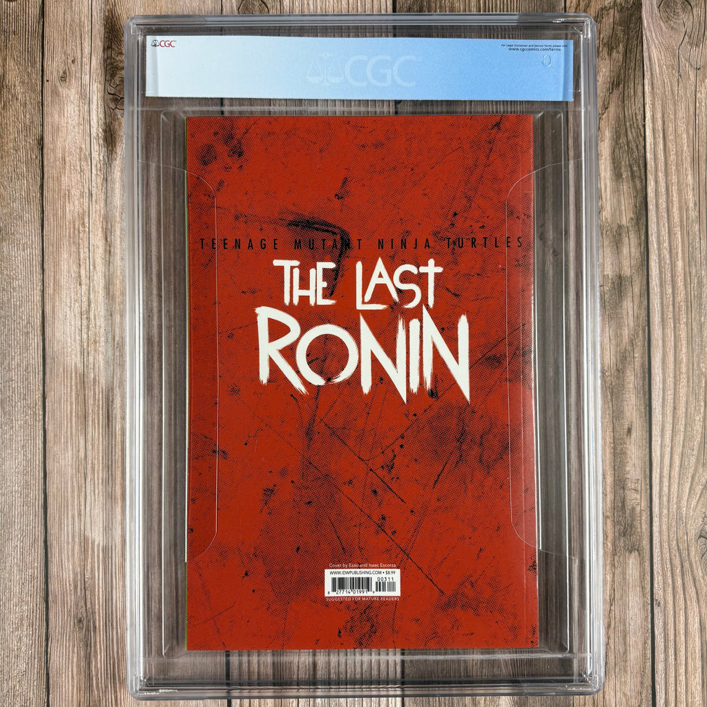 Bry's Comics Teenage Mutant Ninja Turtles: The Last Ronin #3 CGC 9.8 WP Esau & Isaac Escorza cover, Superman #75 (1/93) cover homage
