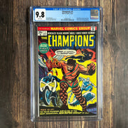 Bry's Comics The Champions #1 CGC 9.8 1st appearance & origin of The Champions