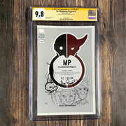 Bry's Comics The Manhattan Projects #1 CGC 9.8 WP SS Signed and Sketch by Nick Pitarra