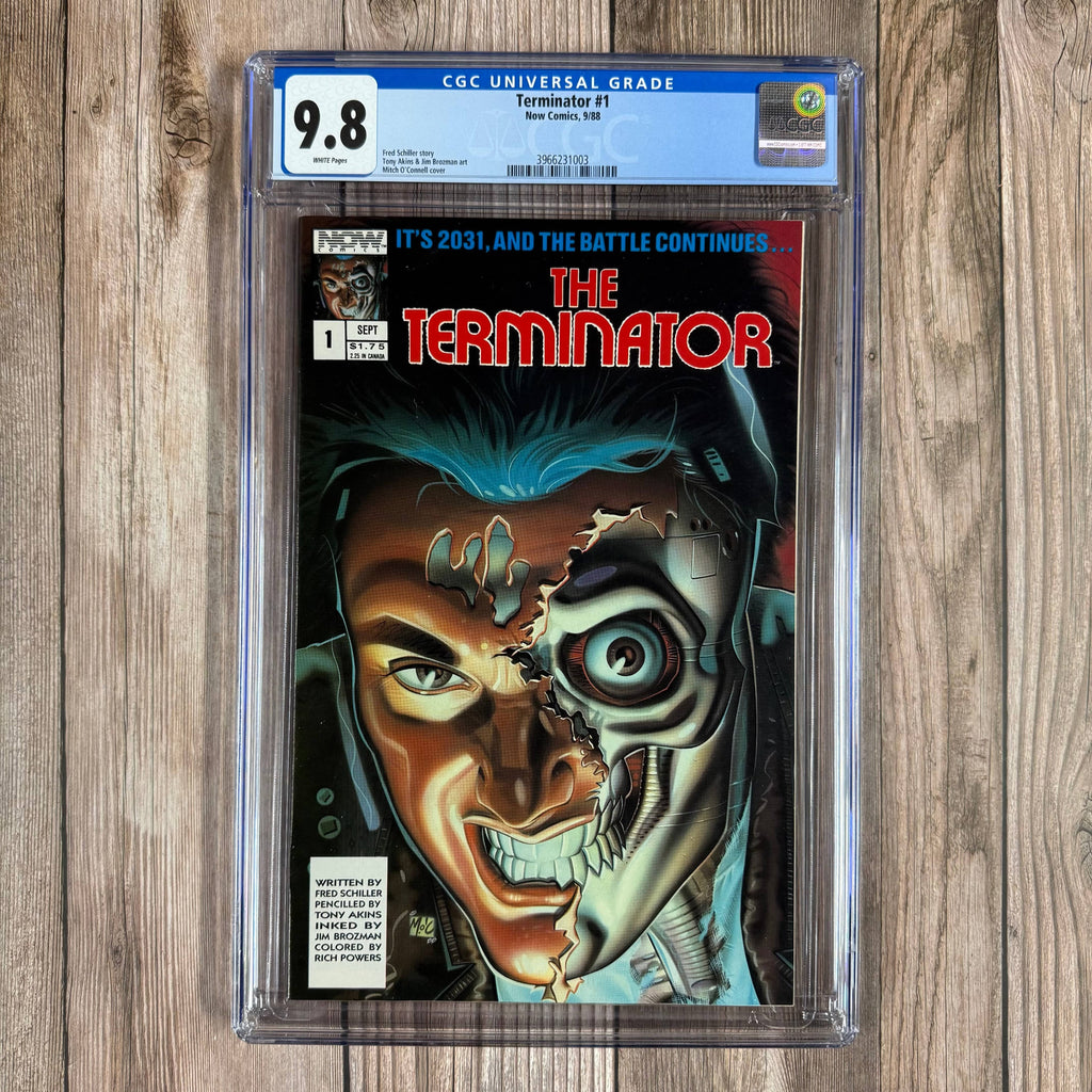 Bry's Comics The Terminator #1 CGC 9.8 WP 1st Appearance of the Terminator in a Comic Book