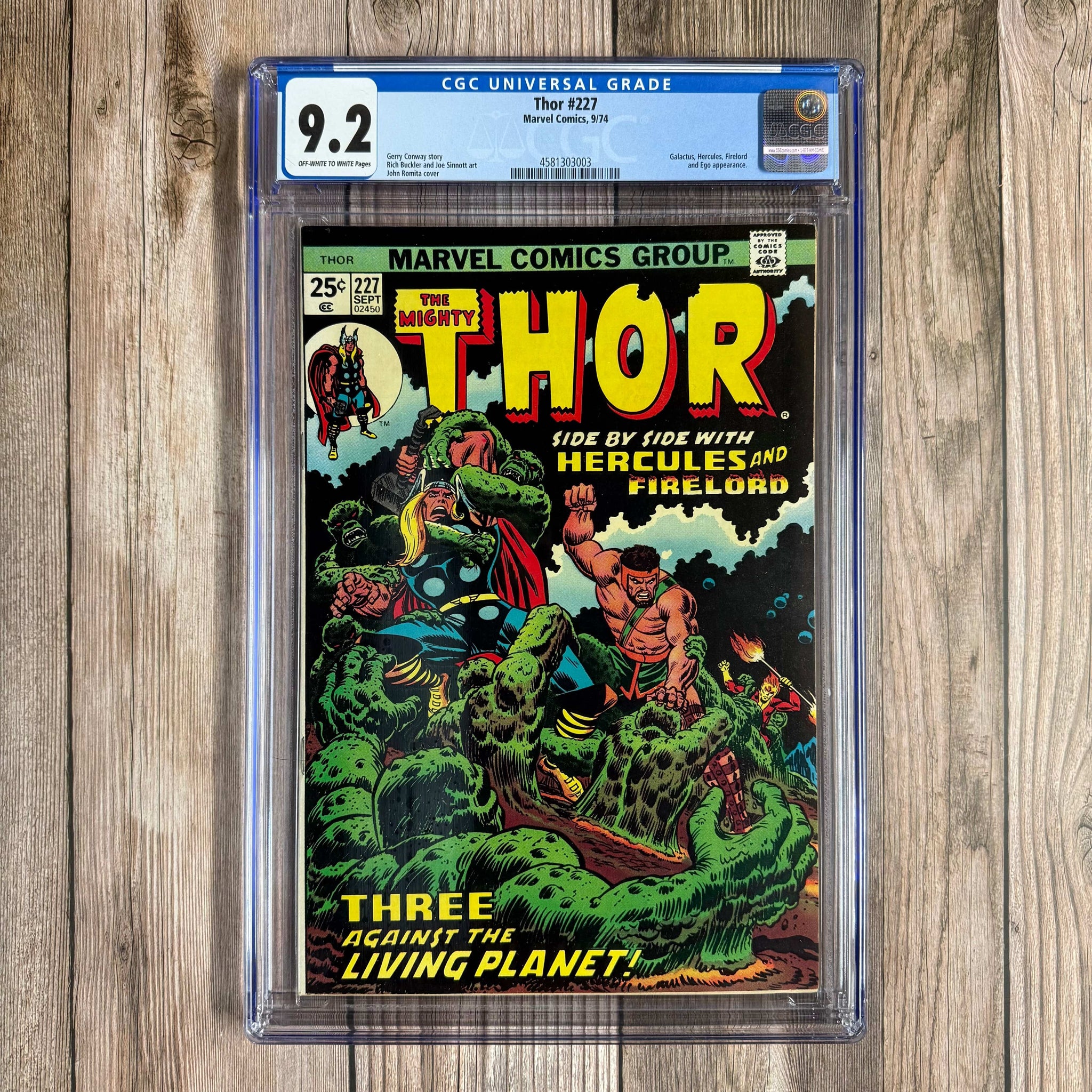 アメコミリーフ Thor #301 CGC 7.5 アメコミリーフ Thor #301 CGC 7.5