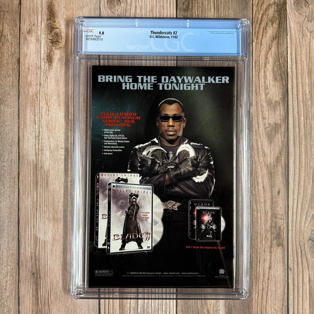 Bry's Comics Thundercats #2 CGC 9.8 WP Cover Art by Ed McGuinness