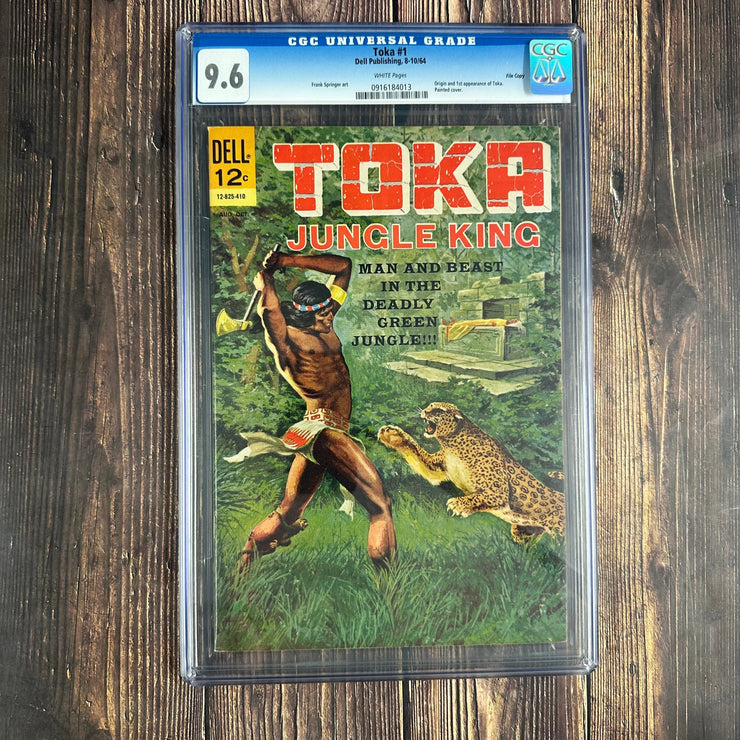 Bry's Comics *   Toka #1 CGC 9.6 WP Origin and 1st Appearance of Toka