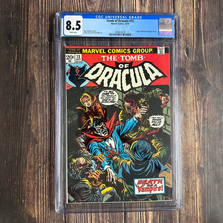 Bry's Comics *  Tomb of Dracula #13 CGC 8.5 WP 3rd appearance and origin of Blade