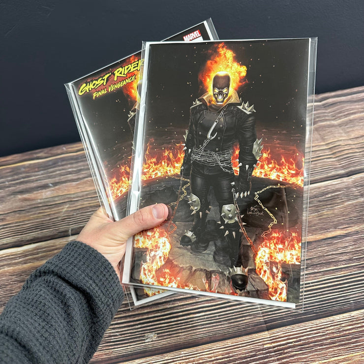 Bry's Comics Trade and Virgin Set Ghost Rider: Final Vengeance #1 Bry's Comics Edition