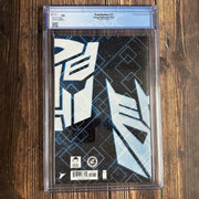 Bry's Comics Transformers #1 CGC 9.8 Grassetti Foil Edition