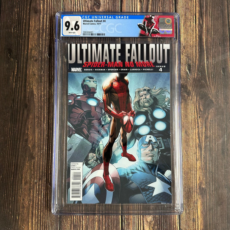 Bry's Comics Ultimate Fallout #4 CGC 9.6 1st appearance of Miles Morales