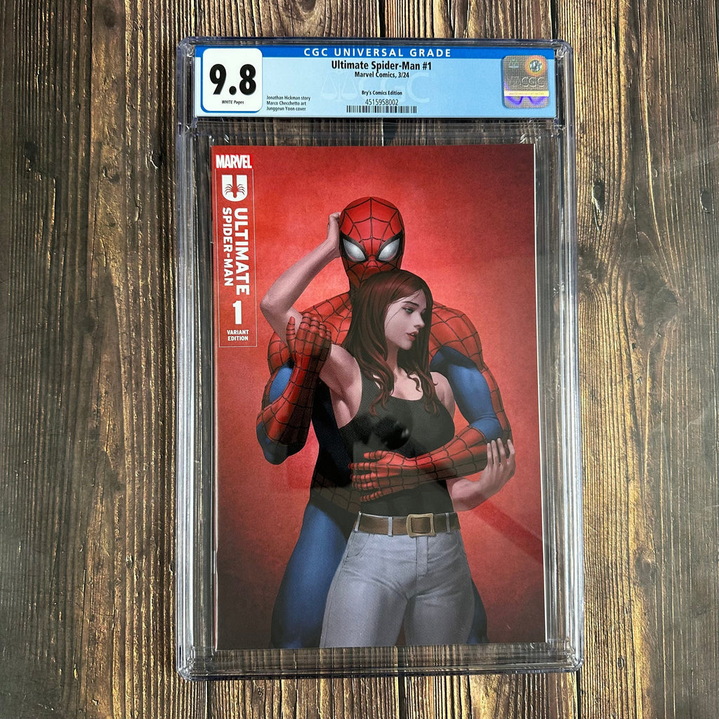 Bry's Comics Ultimate Spider-Man #1 CGC 9.8 Bry's Comics Edition