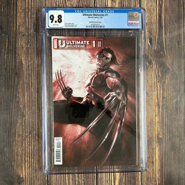 Bry's Comics Ultimate Wolverine #1 CGC 9.8 Dell'Otto 1:50 Premiere issue