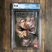 Bry's Comics * Ultimatum #5 CGC 9.4 WP 1:50  Dell'Otto  Variant cover