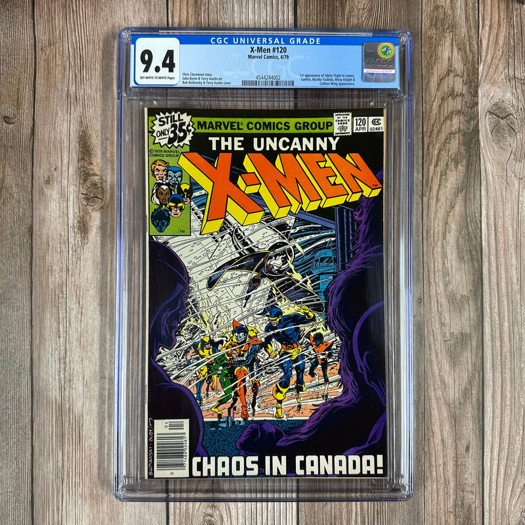 Bry's Comics Uncanny X-Men #120 CGC 9.4 1st cameo team appearance of Alpha Flight: Sasquatch, Aurora, Northstar, Shaman, Snowbird