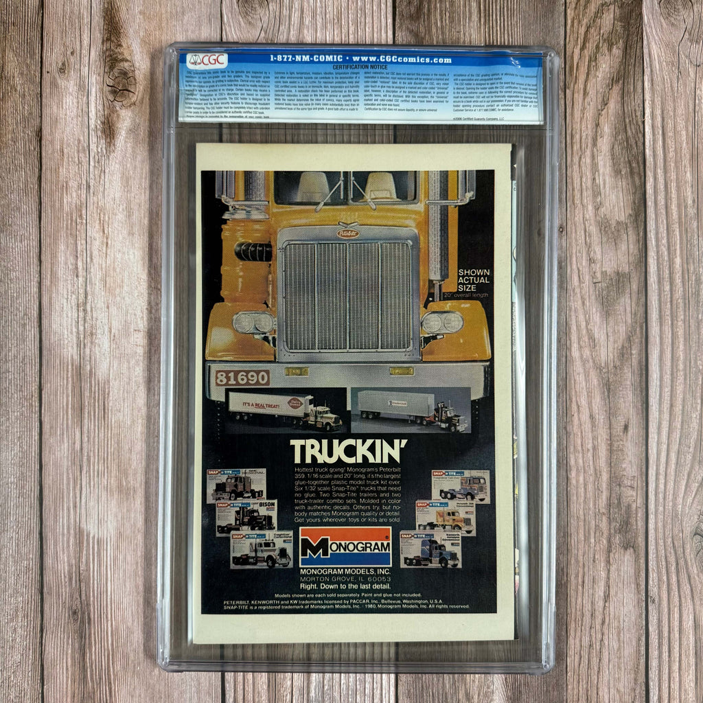 Bry's Comics Uncanny X-Men #144 CGC 9.8 WP Cover art by Joe Rubinstein