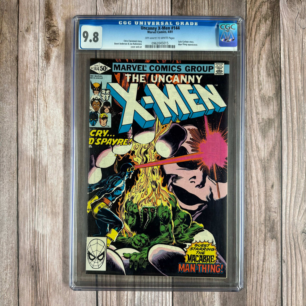 Bry's Comics Uncanny X-Men #144 CGC 9.8 WP Cover art by Joe Rubinstein