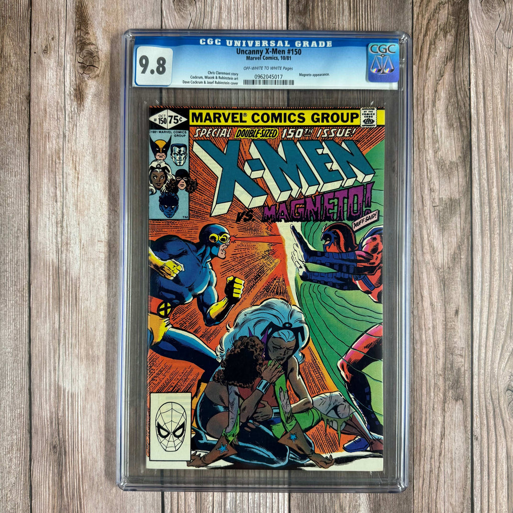 Bry's Comics Uncanny X-Men #150 CGC 9.8 Origin of Magneto, Jewish Ancestry and Auschwitz Childhood