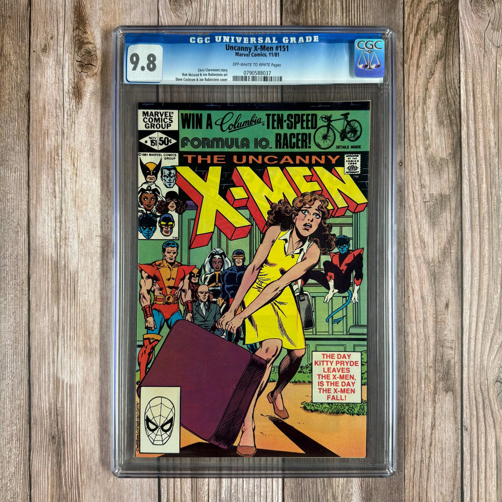 Bry's Comics Uncanny X-Men #151 CGC 9.8 Kitty Pryde Leaves for Massachusetts Academy *