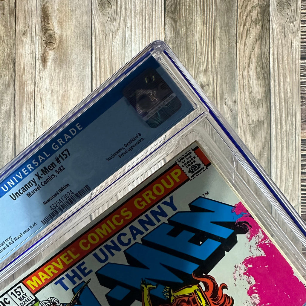 Bry's Comics Uncanny X-Men #157 CGC 9.6 WP Cover Art by Dave Cockrum & Bob Wiacek, Writer: Chris Claremont, NEWSSTAND EDITION *