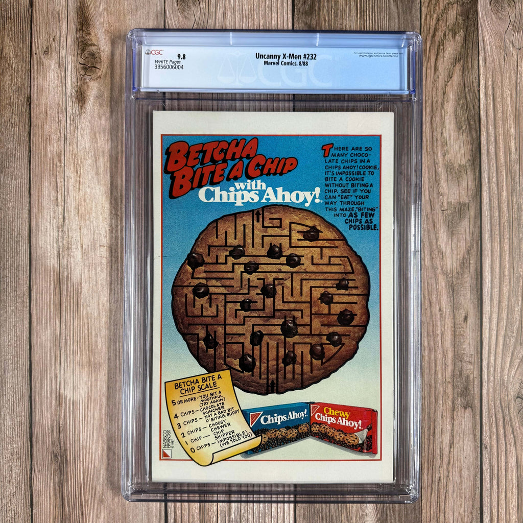 Bry's Comics Uncanny X-Men #232 CGC 9.8 WP COOL Cover by Marc Silvestri