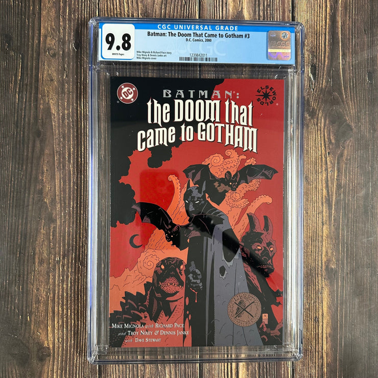 Bry's Comics * Vengeance of Bane Special #1 CGC 9.8 WP Signature Series Signed by Chuck Dixon and Graham Nolan  1st appearance, cover and origin of Bane