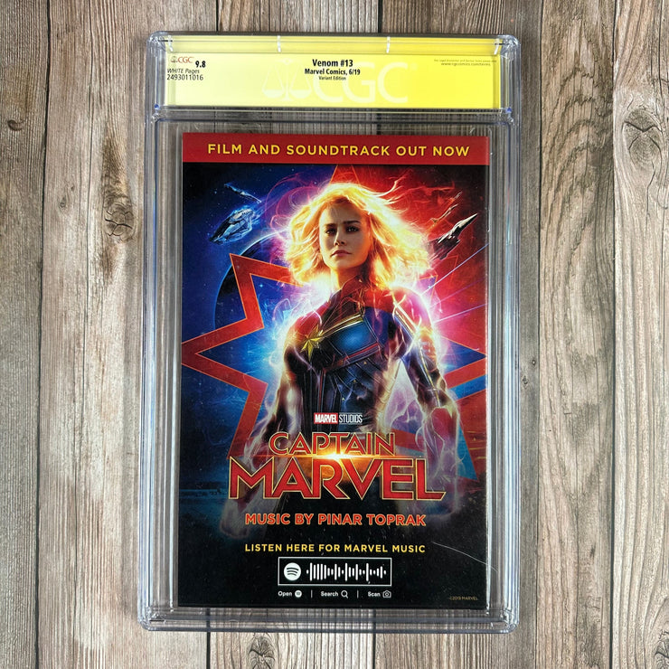 Bry's Comics Venom #13 CGC 9.8 WP SS Signed by InHyuk Lee – Variant Cover art by InHyuk Lee, Debut of a new symbiote suit(Cert:1016)