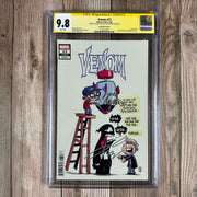 Bry's Comics Venom #23 CGC 9.8 SS WP SS Signed by Donny Cates & Ryan Stegman, Variant cover art by Skottie Young featuring Donnie Cates and Ryan Stegman
