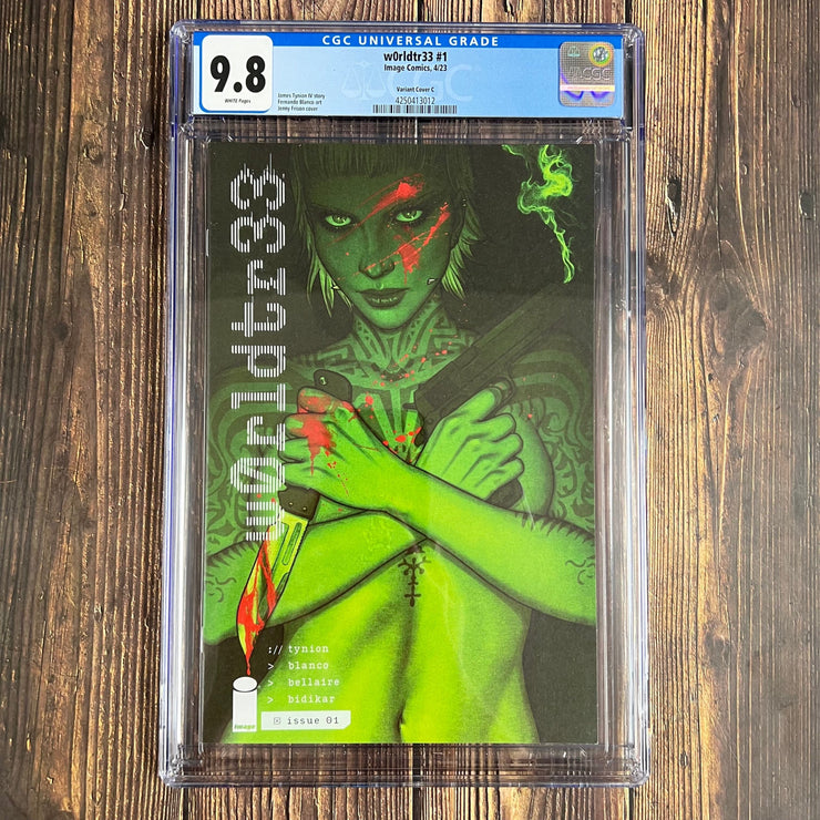 Bry's Comics w0rldtr33 #1 CGC 9.8 1:10 Incentive Variant