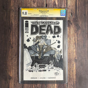 Bry's Comics Walking Dead #109 CGC 9.8 WP, Signature Series, Signed and sketch by Jamie Jones