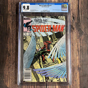 Bry's Comics Web of Spider-Man #3 CGC 9.8 Newsstand Edition