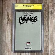 Bry's Comics Web of Venom: Cult of Carnage #1 CGC 9.8 WP SS Signed by Gabriele Dell'Otto, 1:50 Variant Cover by Gabriele Dell'Otto