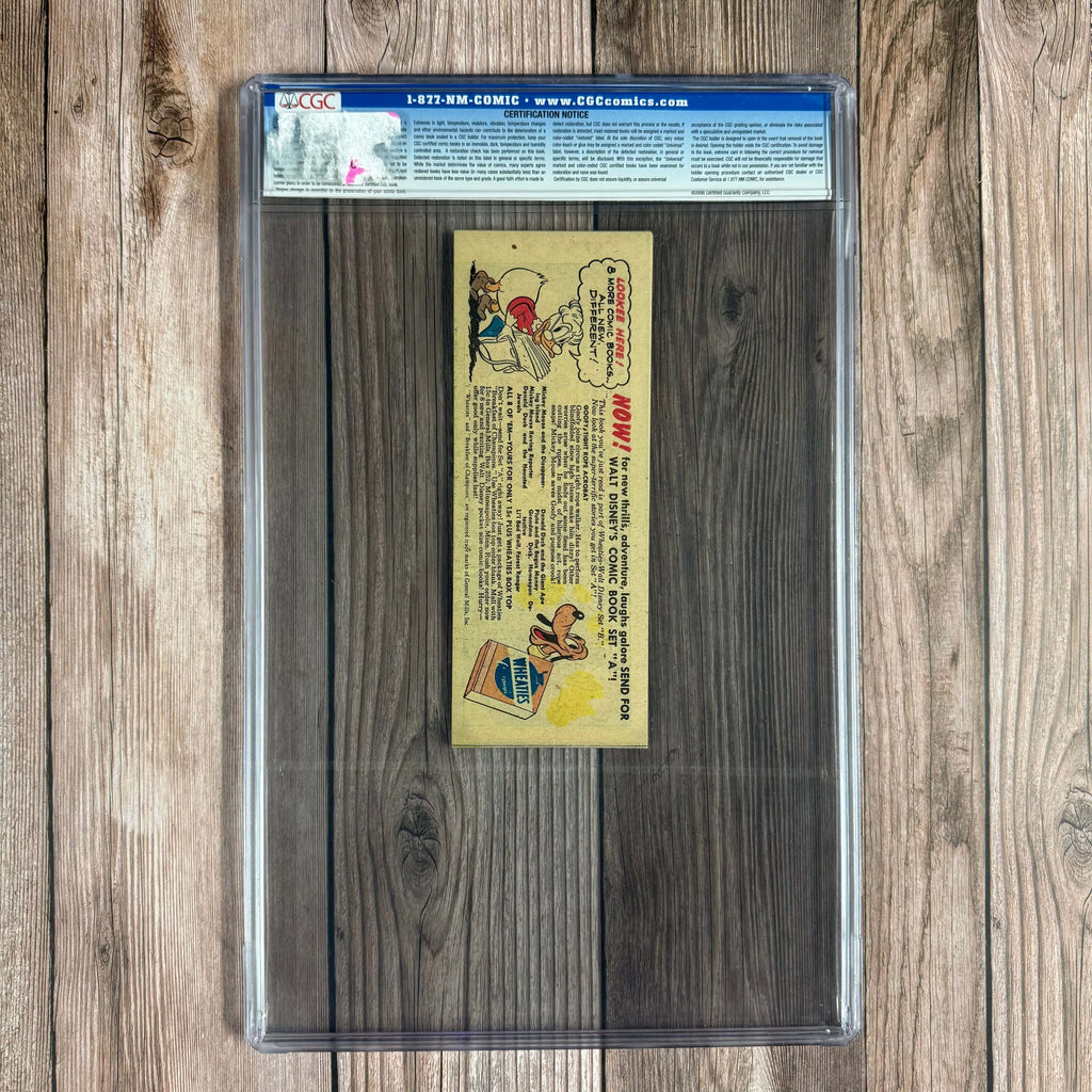 Bry's Comics Wheaties Premiums #B2 CGC 9.6 WP Mickey Mouse appearance RARE