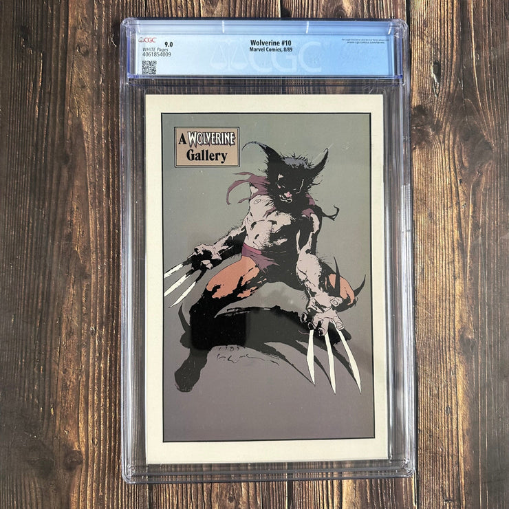 Bry's Comics Wolverine #10 CGC 9.0 Newsstand, 1st app of Silver Fox