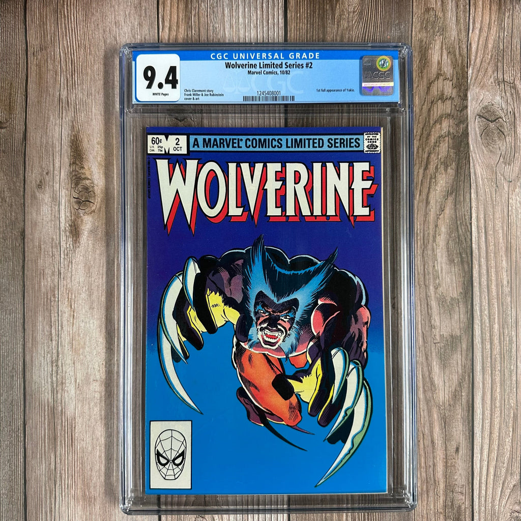 Bry's Comics Wolverine #2 CGC 9.4 WP 1st full appearance of Yukio *