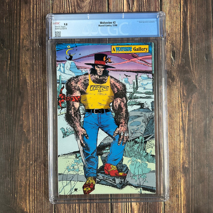 Bry's Comics Wolverine #2 CGC 9.8 Double Cover! Debut of the Muramasa Blade*