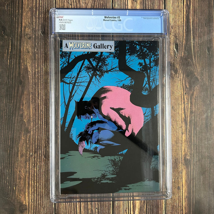 Bry's Comics Wolverine #3 CGC 9.8 WP CLASSIC Cover by John Buscema