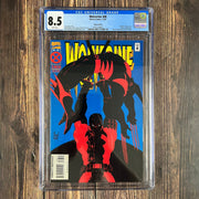 Bry's Comics Wolverine #88 CGC 8.5 WP, Deluxe Edition, 1st battle of Wolverine vs Deadpool