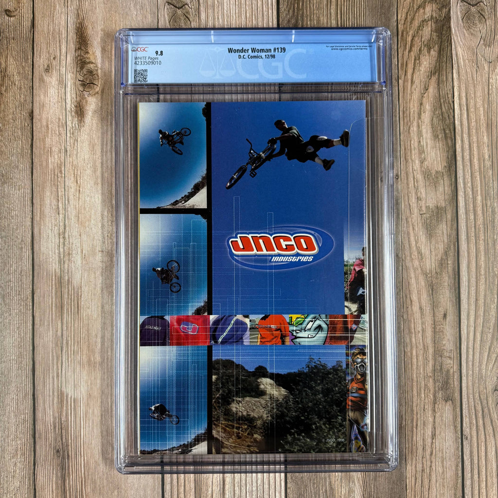 Bry's Comics Wonder Woman #139 CGC 9.8 WP Cover art by Adam Hughes