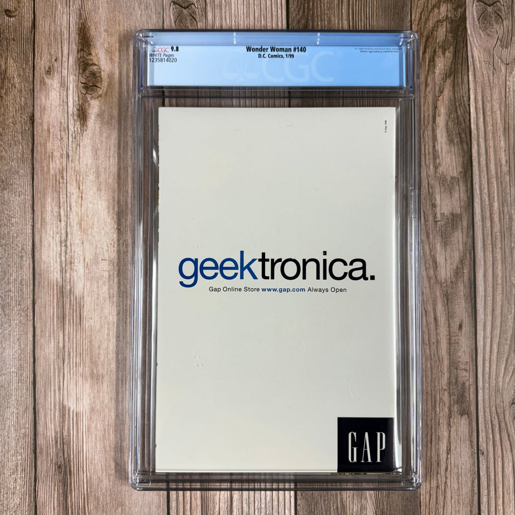 Bry's Comics Wonder Woman #140 CGC 9.8 WP 1st appearance of Wonderdome, cover art by Adam Hughes