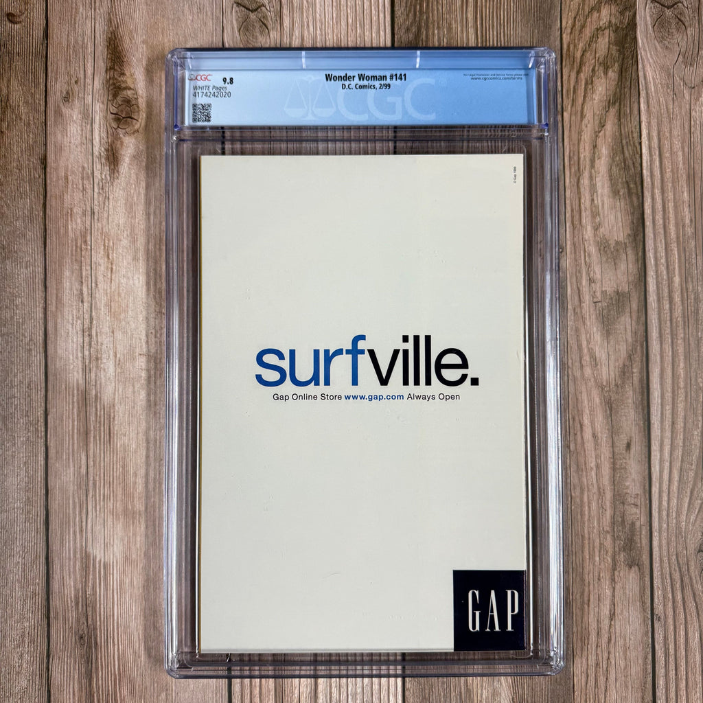 Bry's Comics Wonder Woman #141 CGC 9.8 WP Cover art by Adam Hughes