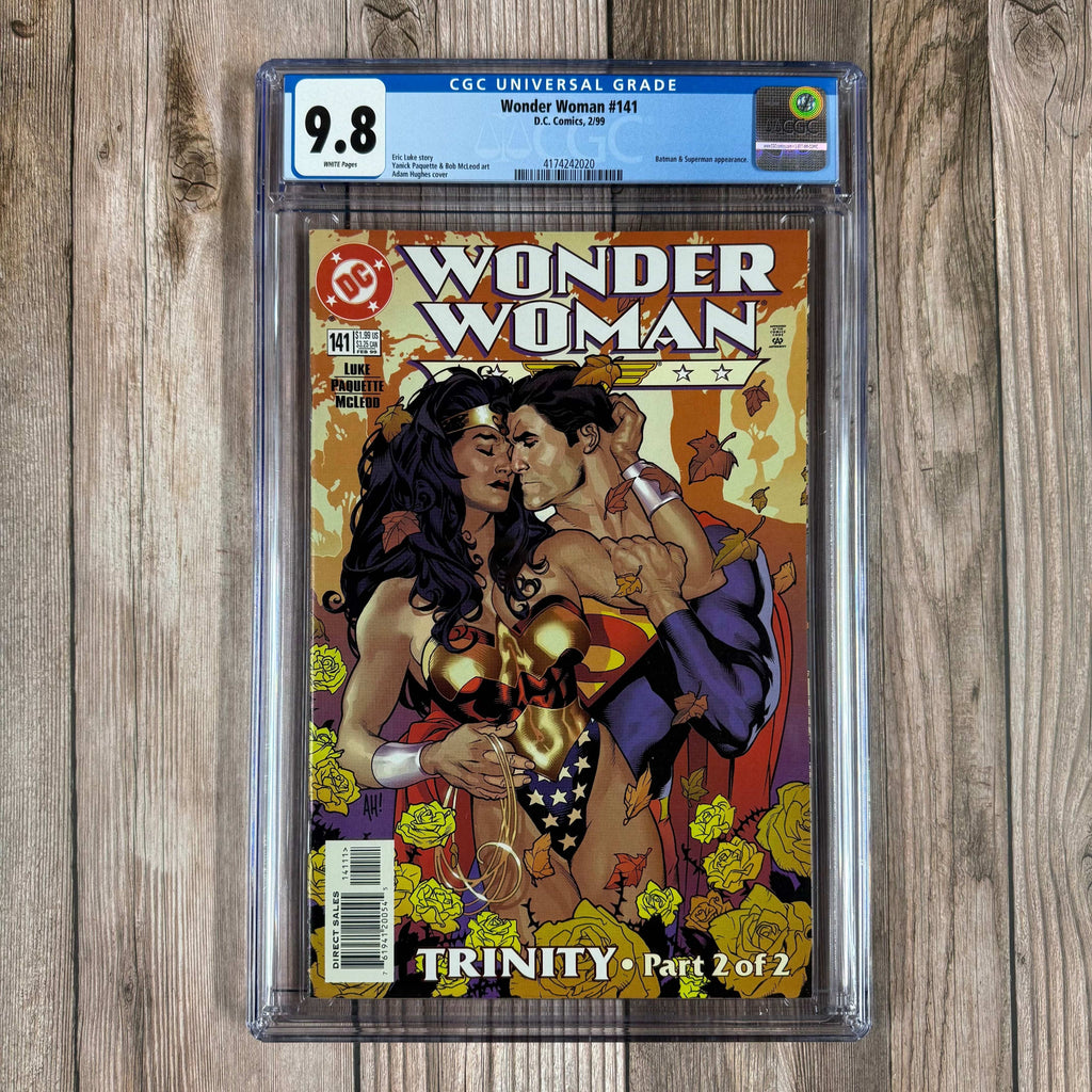 Bry's Comics Wonder Woman #141 CGC 9.8 WP Cover art by Adam Hughes