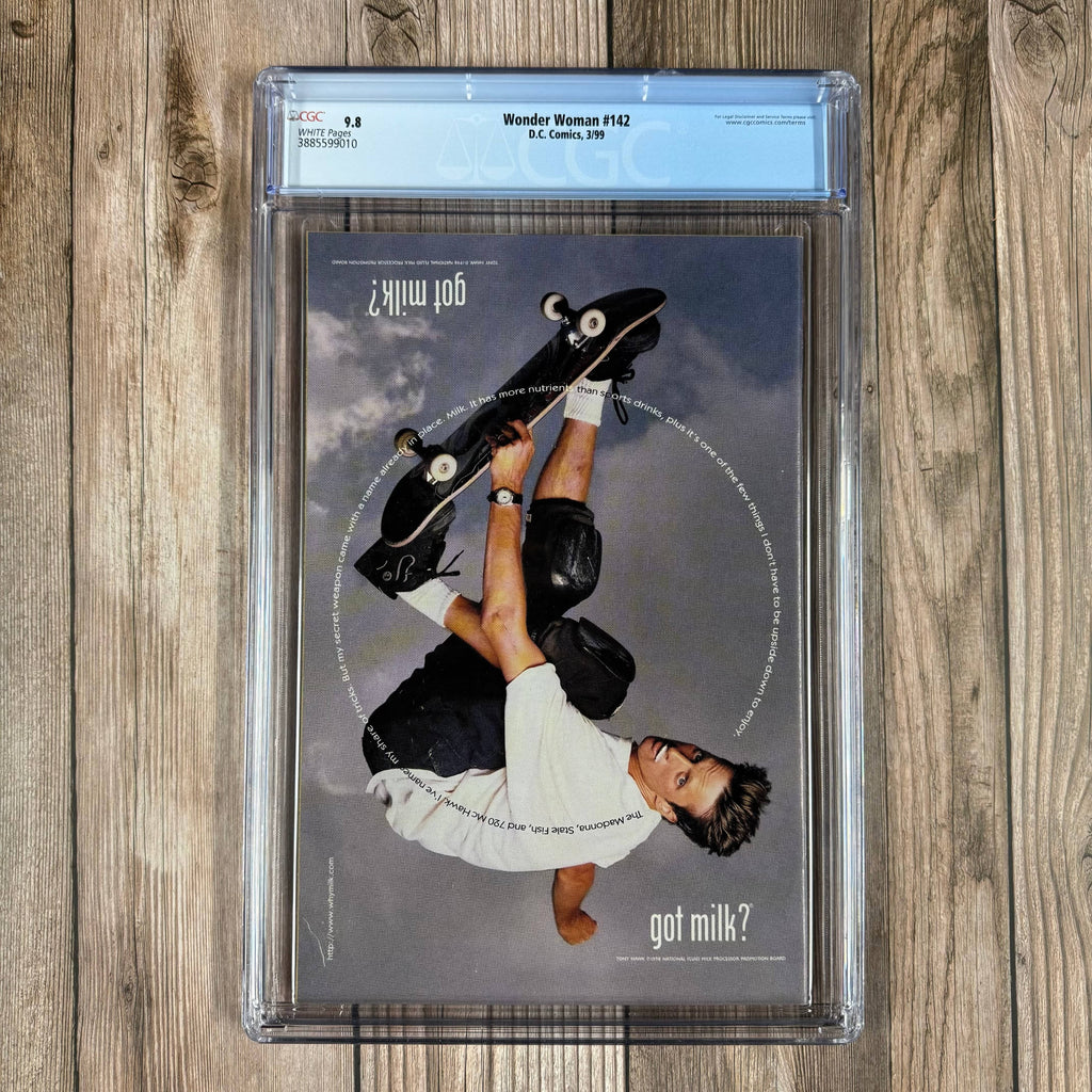 Bry's Comics Wonder Woman #142 CGC 9.8 WP Cover art by Adam Hughes