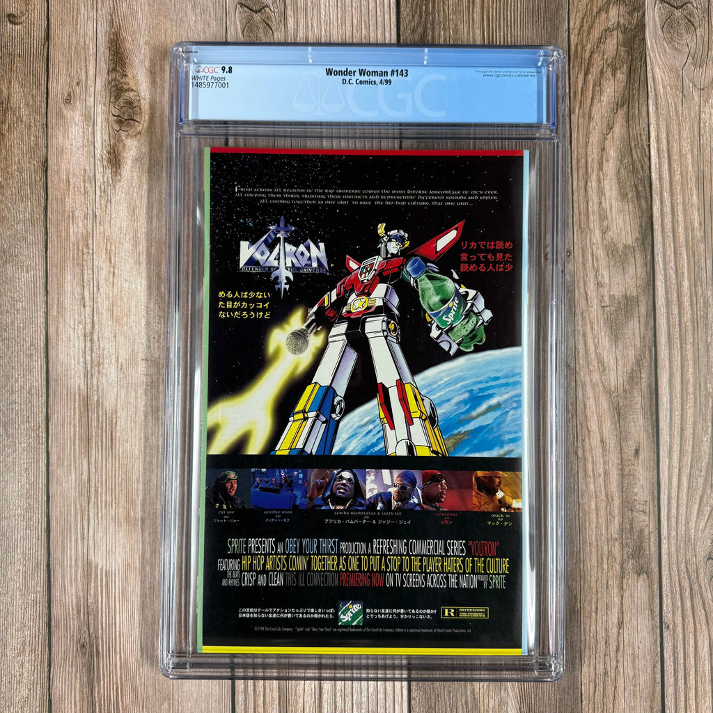 Bry's Comics Wonder Woman #143 CGC 9.8 WP 1st appearance and cover of Devastation, cover art by Adam Hughes