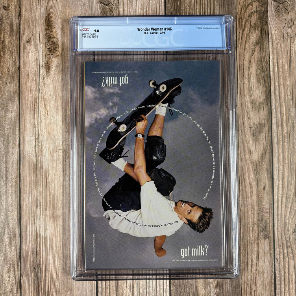 Bry's Comics Wonder Woman #146 CGC 9.8 WP Cover art by Adam Hughes