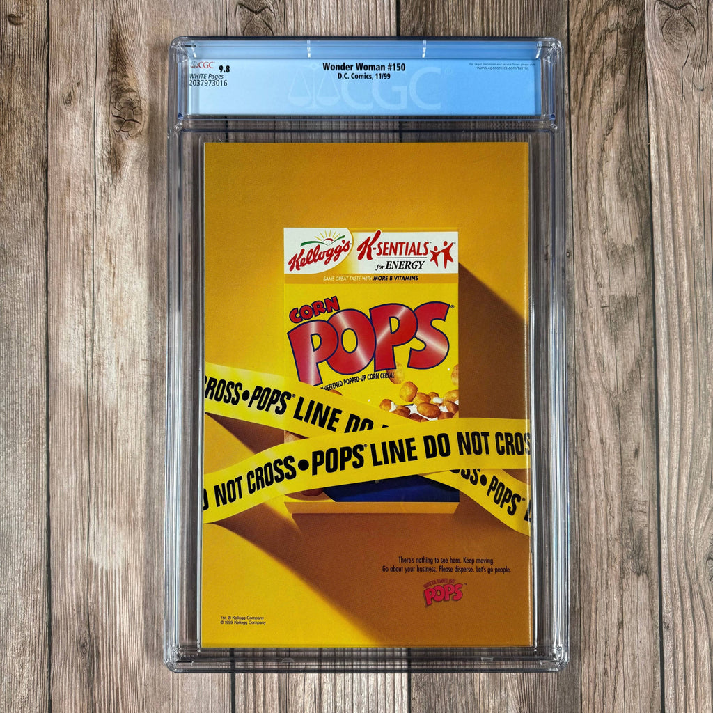 Bry's Comics Wonder Woman #150 CGC 9.8 WP Cover art by Adam Hughes