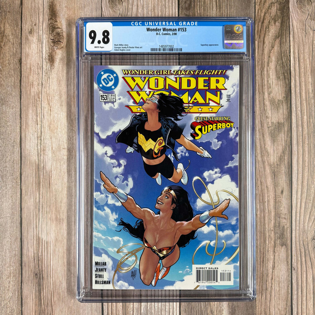 Bry's Comics Wonder Woman #153 CGC 9.8 WP Cover Art by Adam Hughes